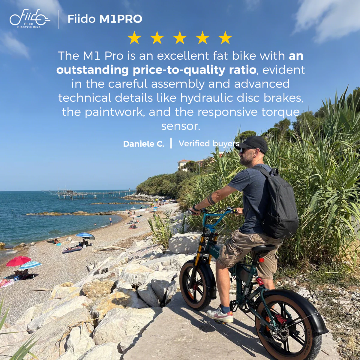 Fiido M1 Pro Fat Tire Electric Bike - Image 8